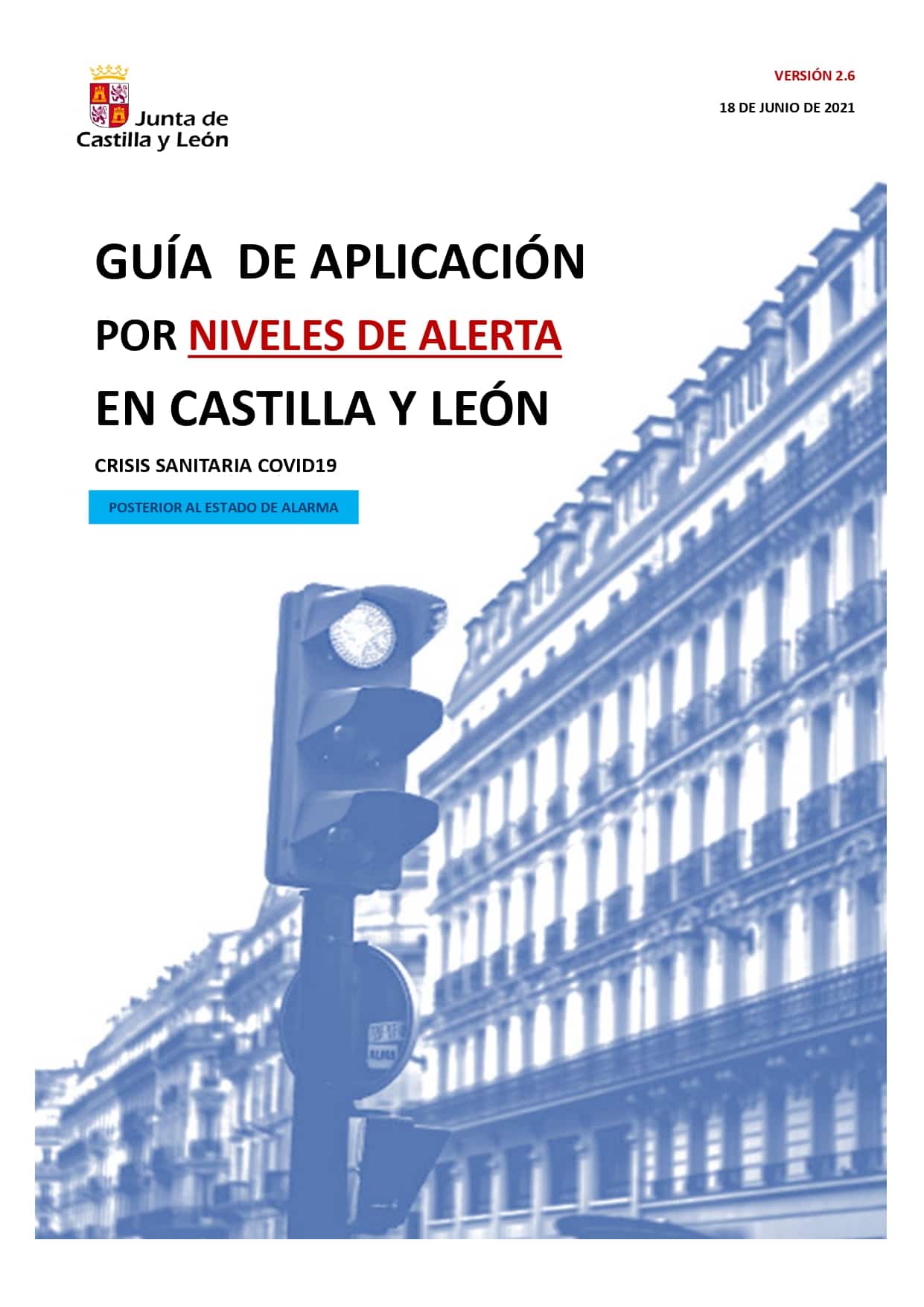 Guía de Aplicación por Niveles de Alerta en Castilla y León