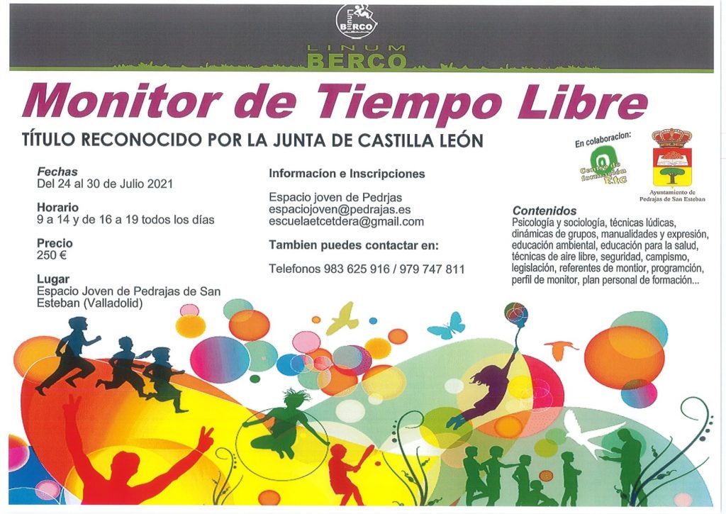 MONITOR DE TIEMPO LIBRE