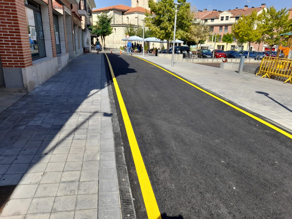 El Ayuntamiento de Laguna de Duero continúa con las obras de acondicionamiento en el municipio