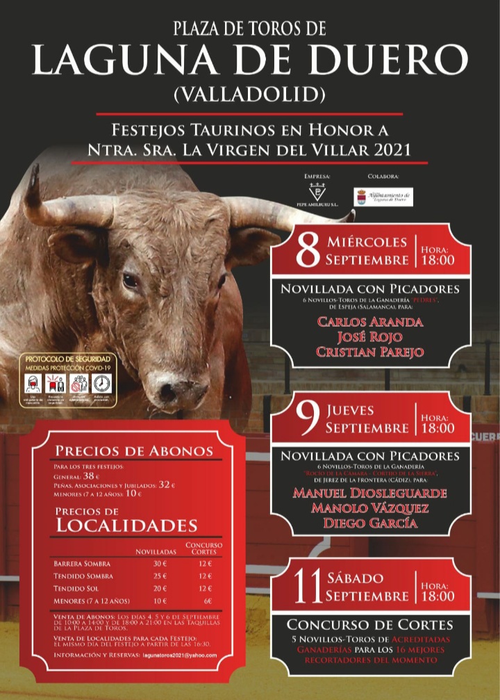 Feria Taurina en Honor a la Virgen del Villar 2021