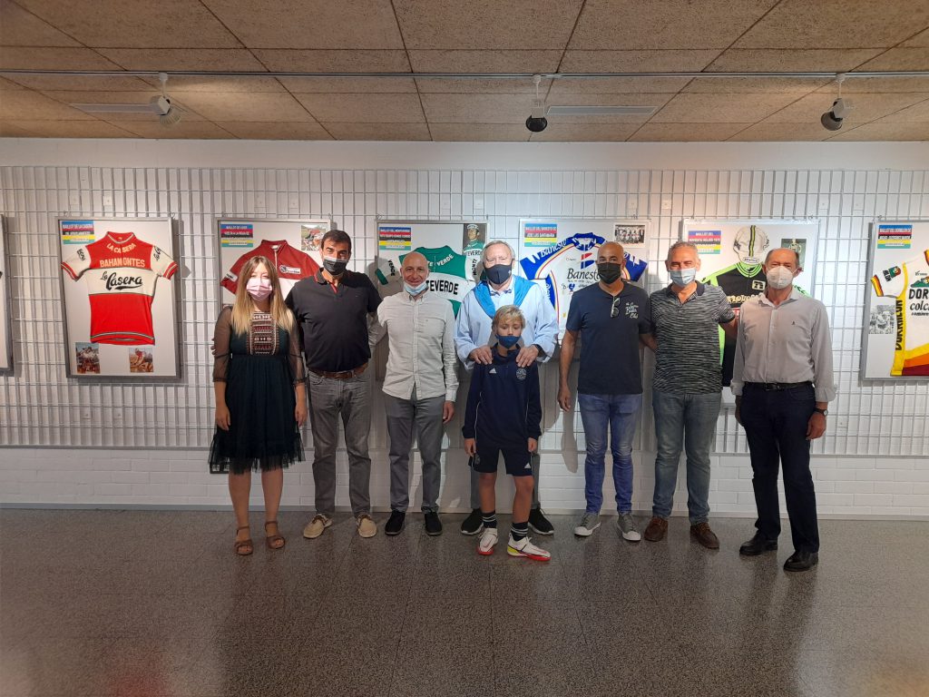 Exposición Maillots de Ciclismo en Laguna de Duero