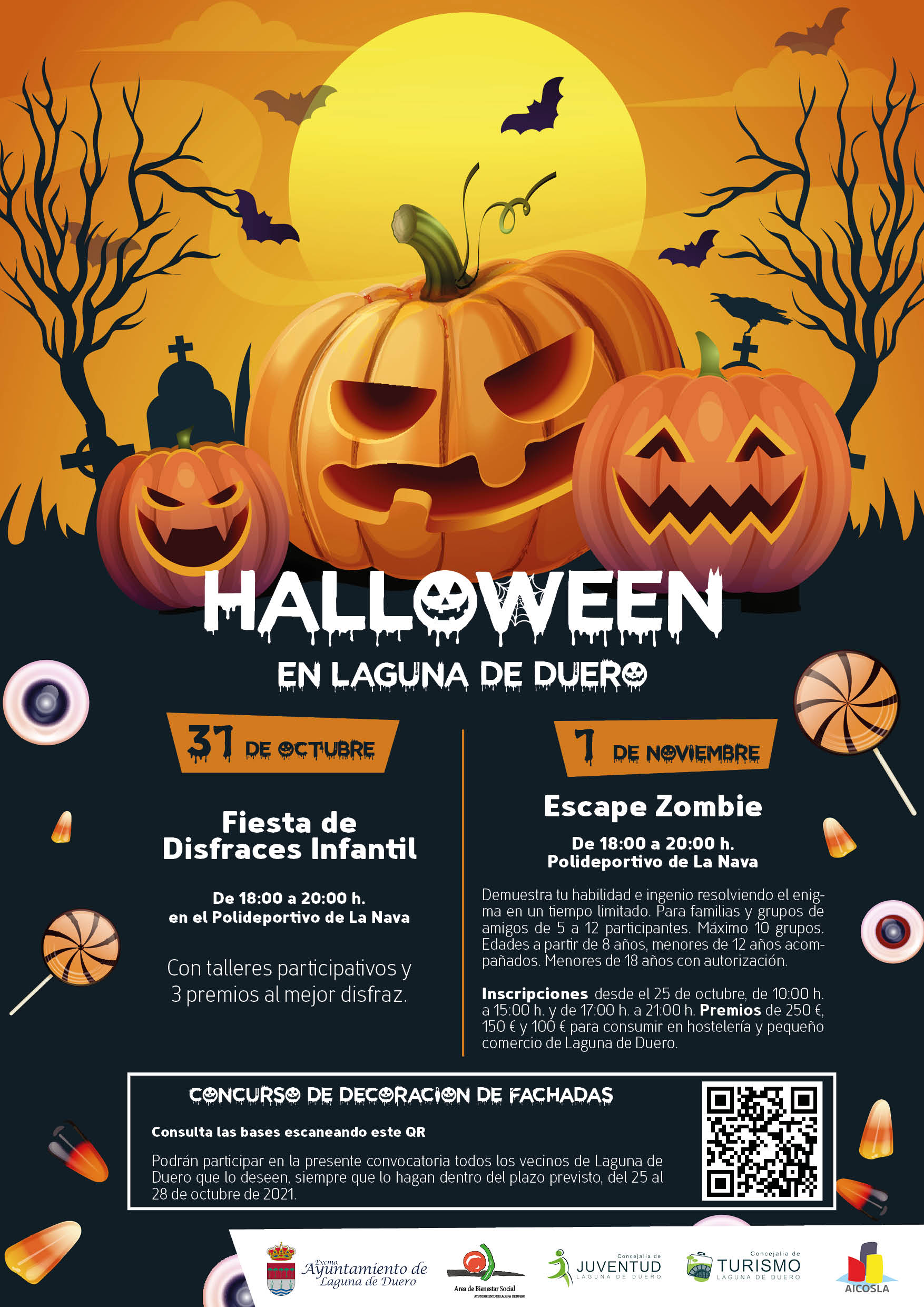 El Ayuntamiento de Laguna de Duero presenta Halloween 2021