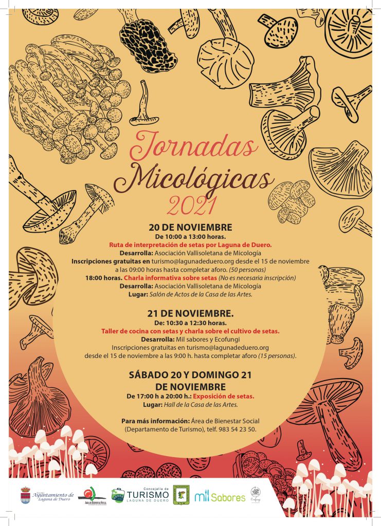 El Ayuntamiento de Laguna de Duero presenta las Jornadas Micológicas 2021