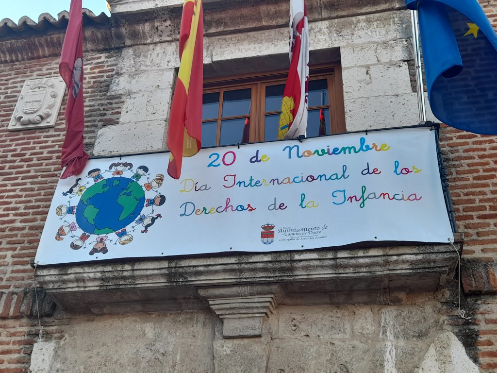 El Ayuntamiento de Laguna de Duero se suma a la conmemoración del Día Internacional de los Derechos de la Infancia