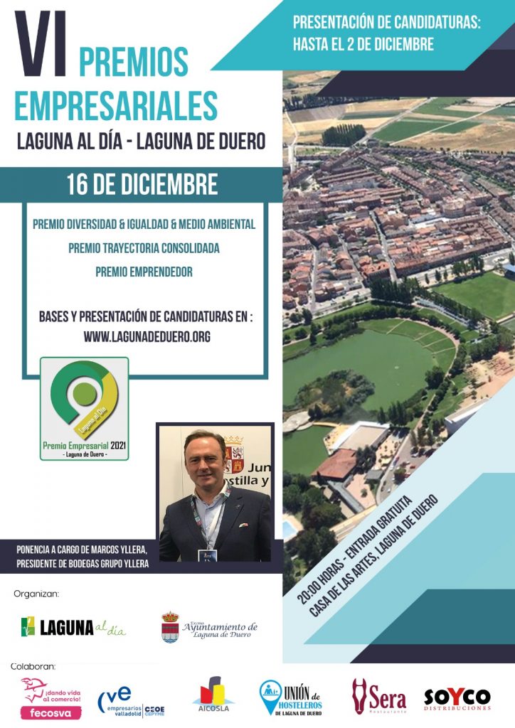 Classic English, La Mimosa Gastrobar y Salvador Lobato, ganadores de los VI Premios Empresariales Laguna al Día – Laguna de Duero