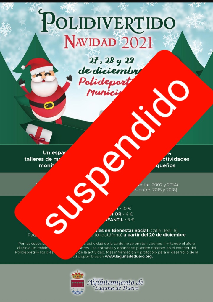 Polidivertido Suspendido - Ayuntamiento de Laguna de Duero