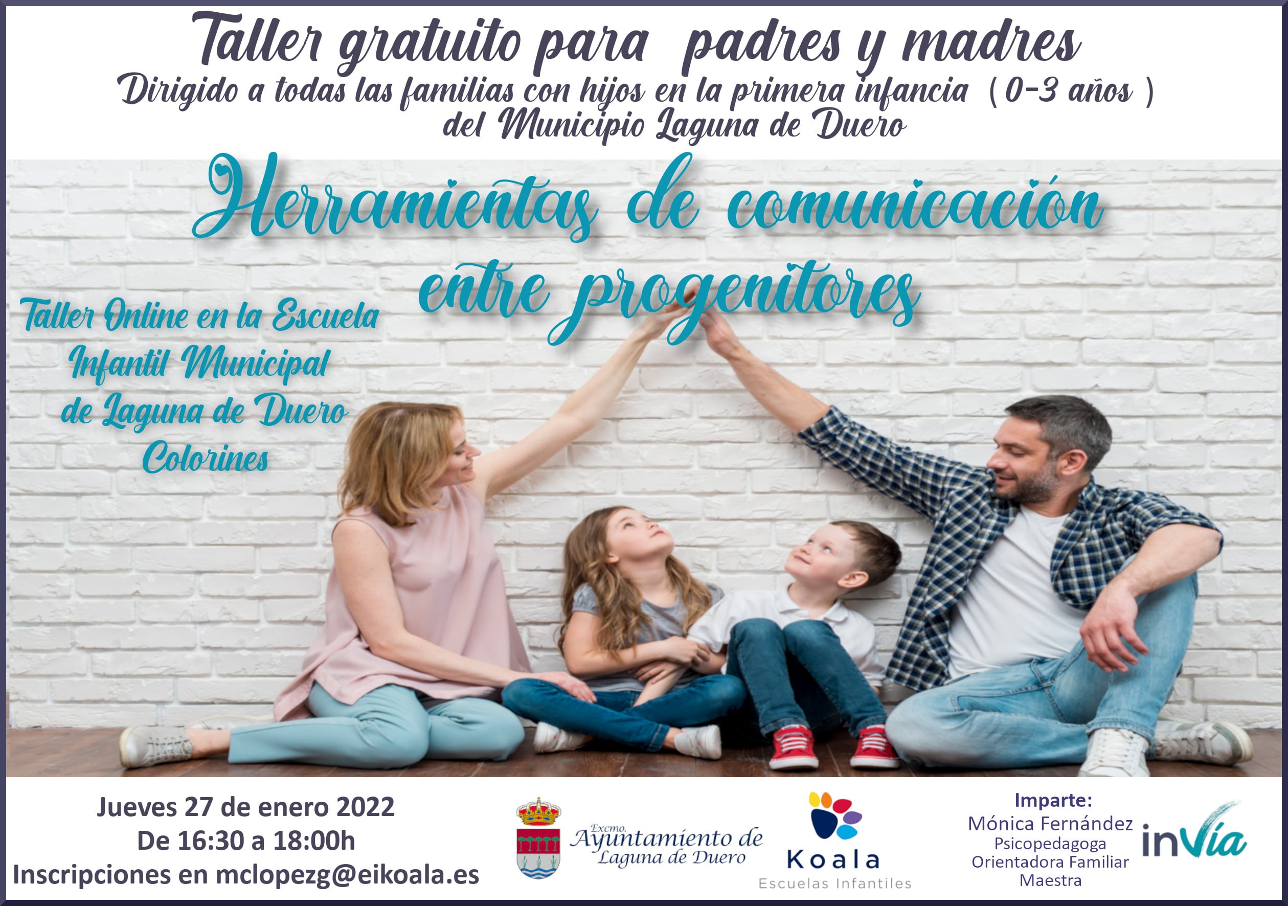 Nuevo taller gratuito del “Programa de acompañamiento al desarrollo del niño “Centímetro a Centímetro”
