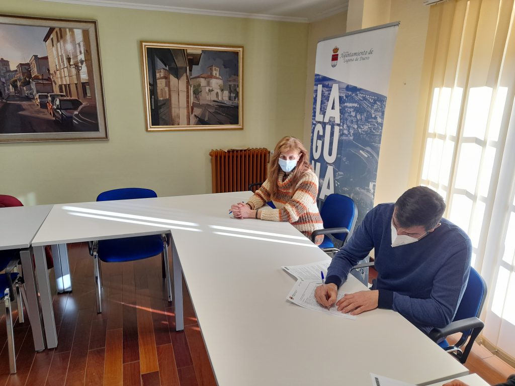 El Ayuntamiento de Laguna de Duero renueva el convenio de colaboración con Fundación Personas de Valladolid