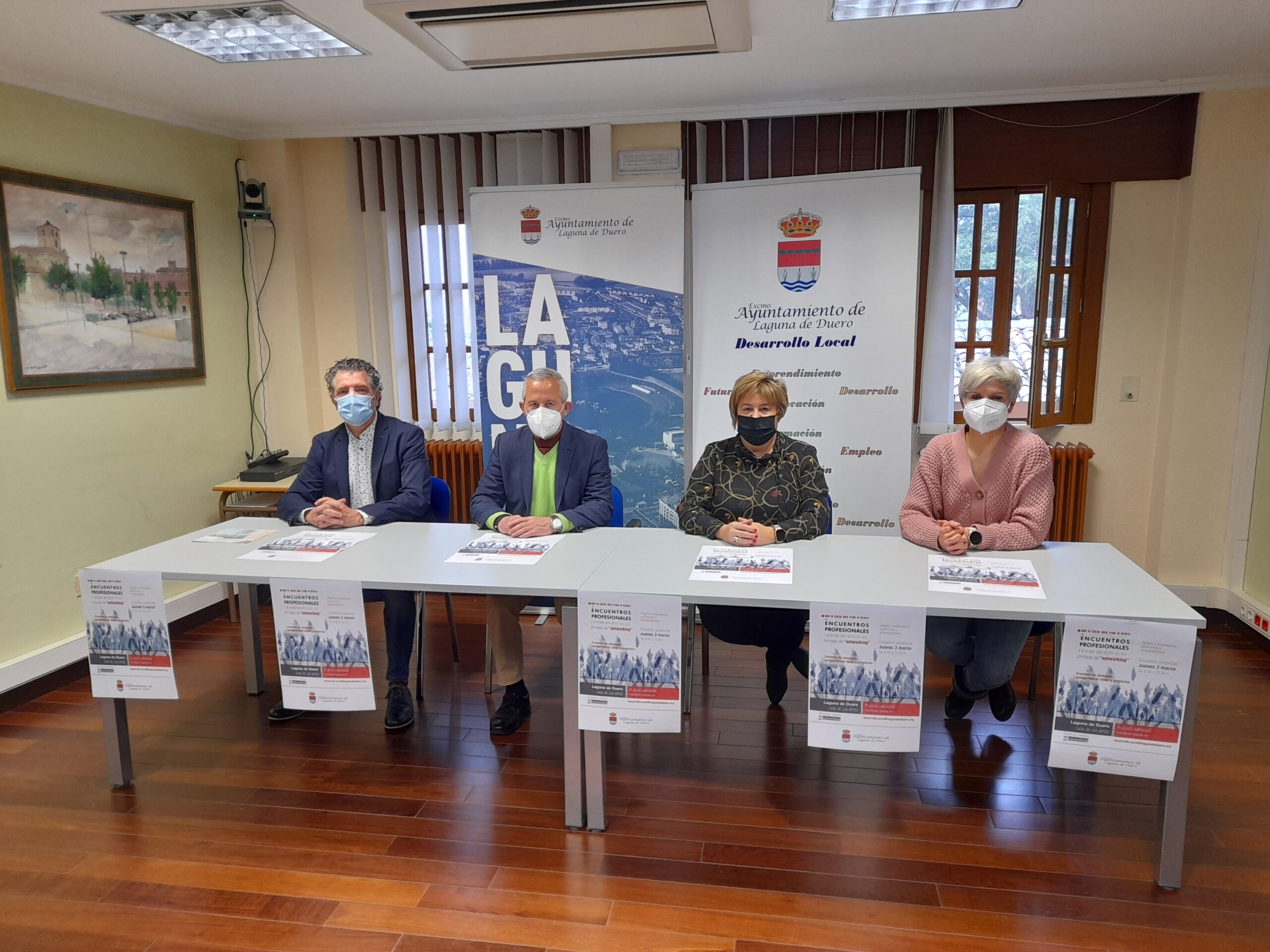 La Concejalía de Desarrollo Local presenta las jornadas "Networking" en Laguna de Duero