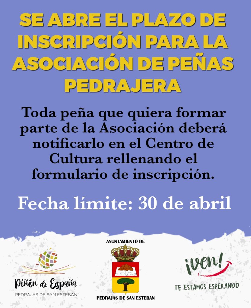 ASOCIACIÓN DE PEÑAS PEDRAJERA
