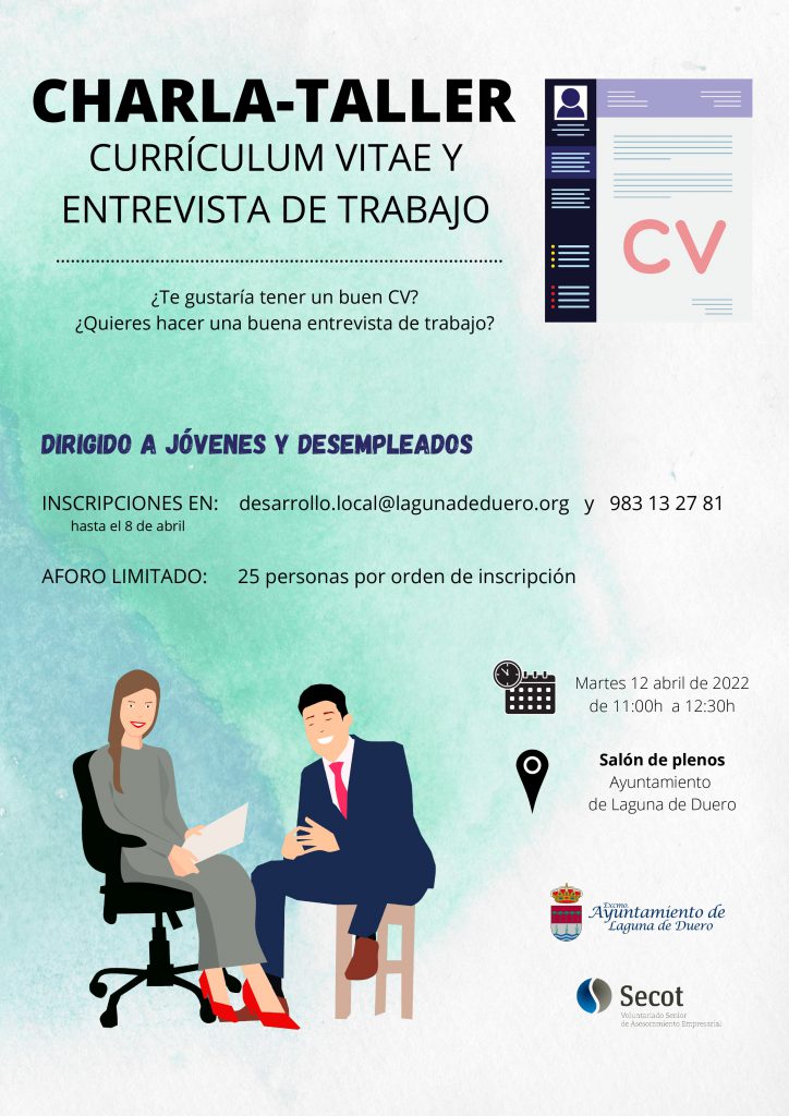 Charla-Taller Currículum Vitae y Entrevista de Trabajo