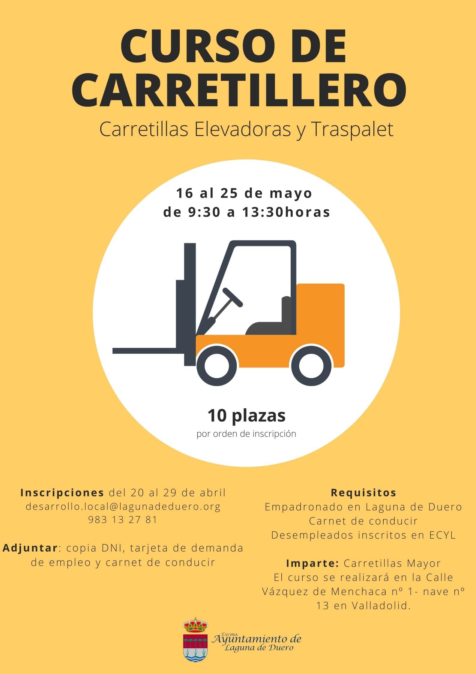 Curso de Operador de Carretillas Elevadoras