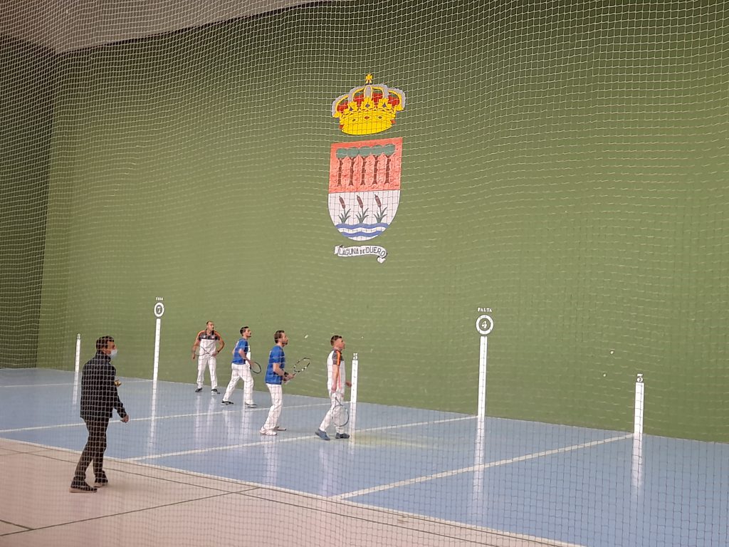 Laguna de Duero acogió la Copa Presidente de Frontenis 2022 con la presencia de cinco clubes de división de honor y tres de primera categoría