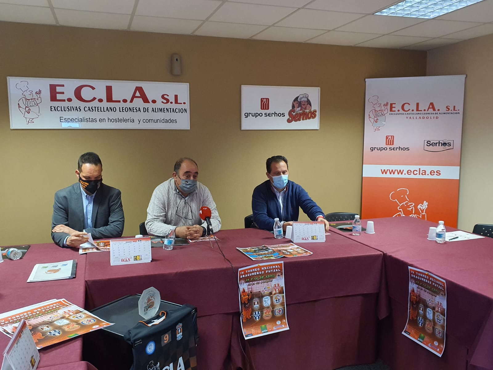 Presentación IV Torneo Nacional de Fútbol Sala de Laguna de Duero