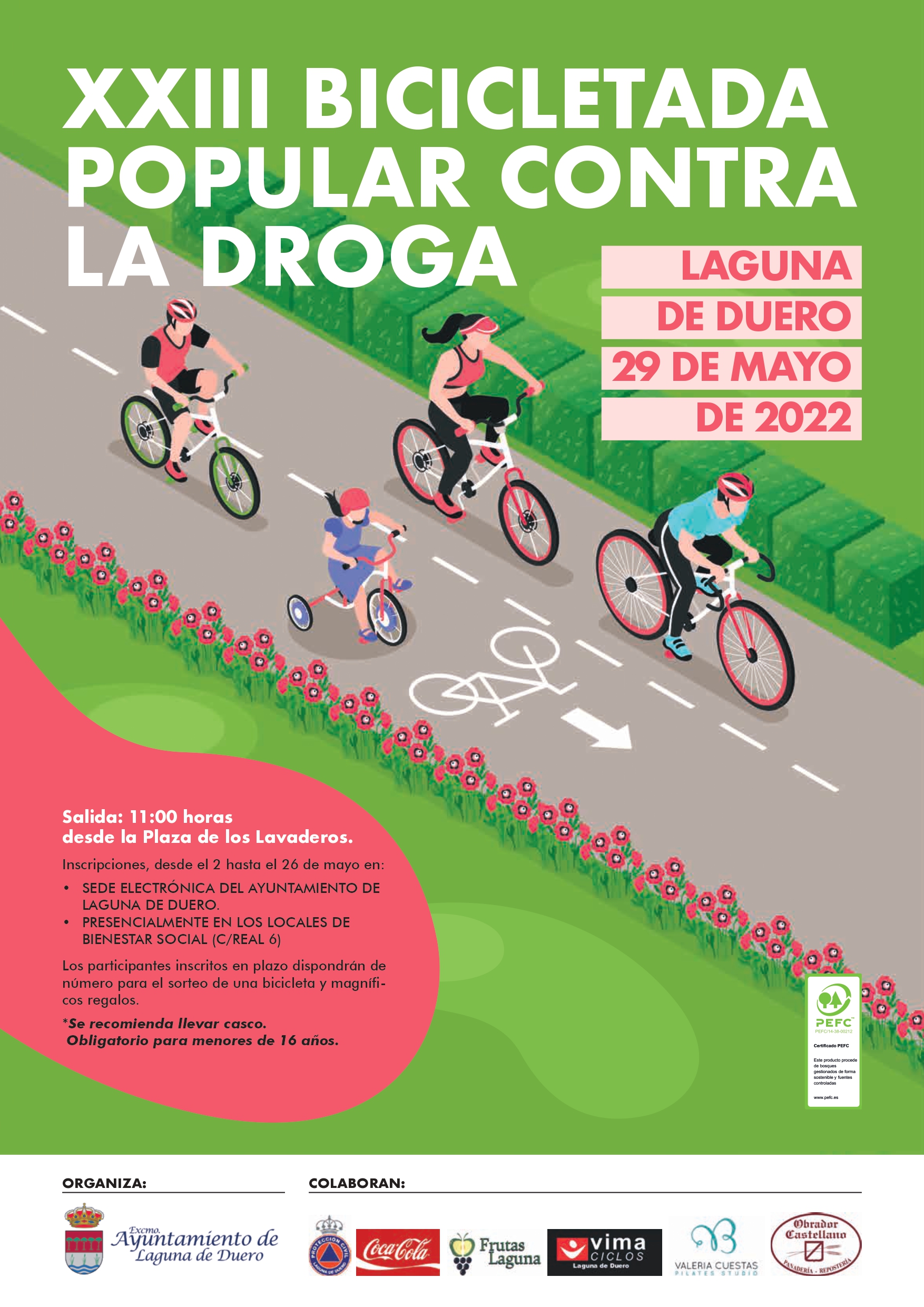 XXIII Bicicletada Popular 2022 de Laguna de Duero