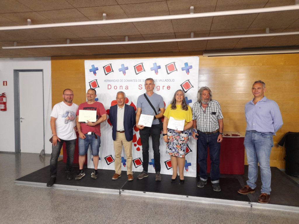 Entrega de insignias de la Hermandad de Donantes en Laguna de Duero