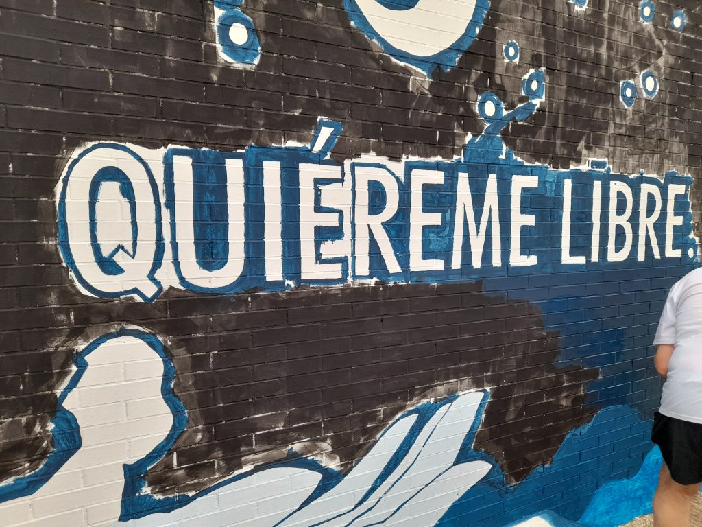Laguna de Duero pintando “Espacios de Igualdad” con su primer Mural con perspectiva de género