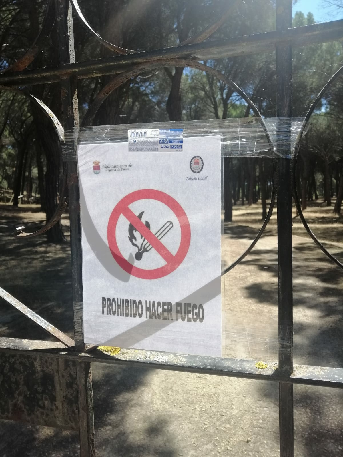 Las barbacoas del "Área Recreativa de Los Valles" permanecerán cerradas durante este fin de semana por la llegada de la ola de calor
