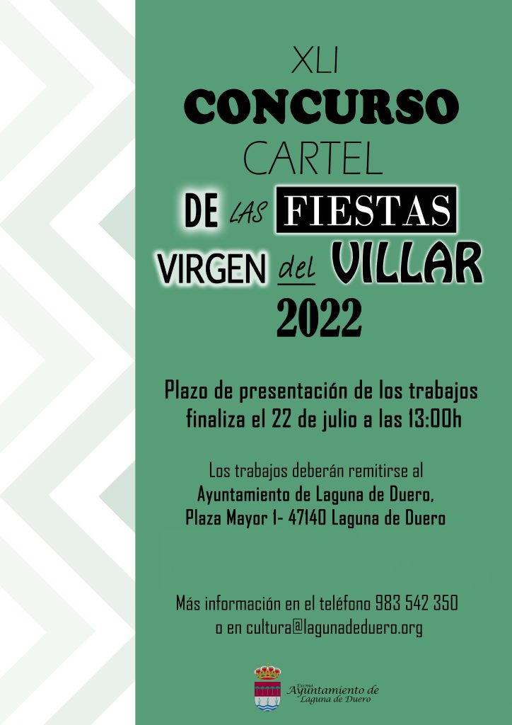 XLI Concurso cartel de las Fiestas Virgen del Villar 2022