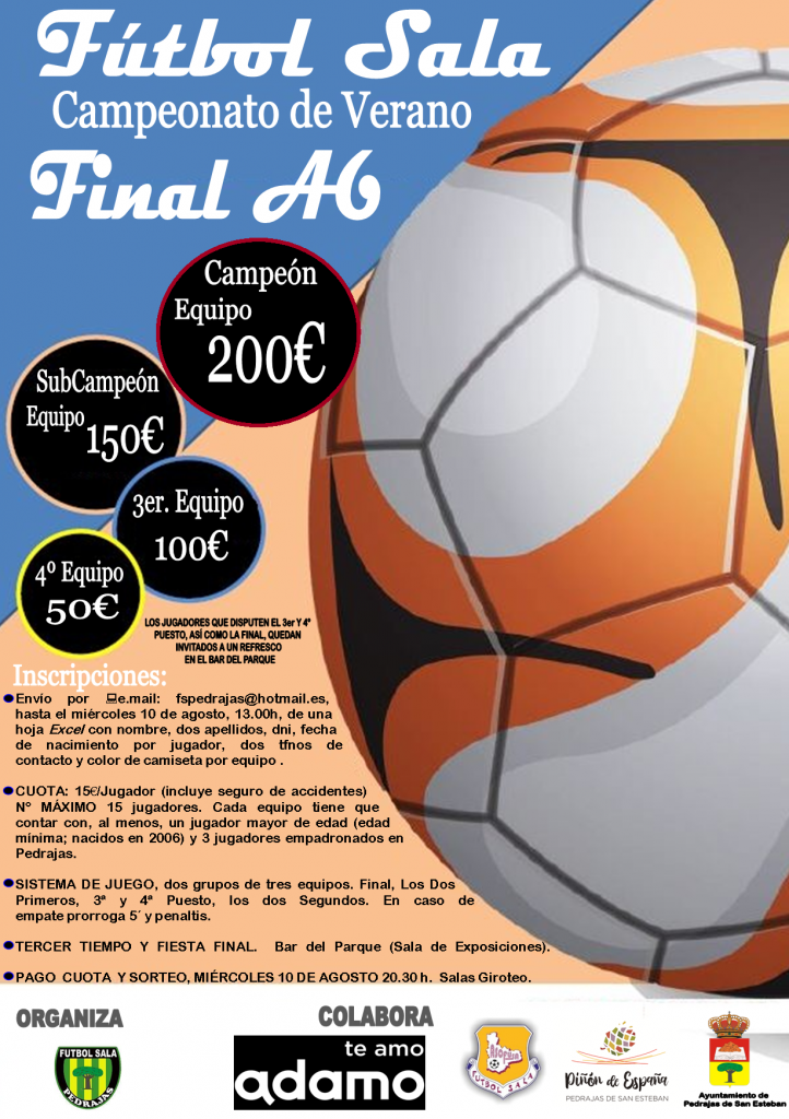 CAMPEONATO DE FÚTBOL SALA 2022