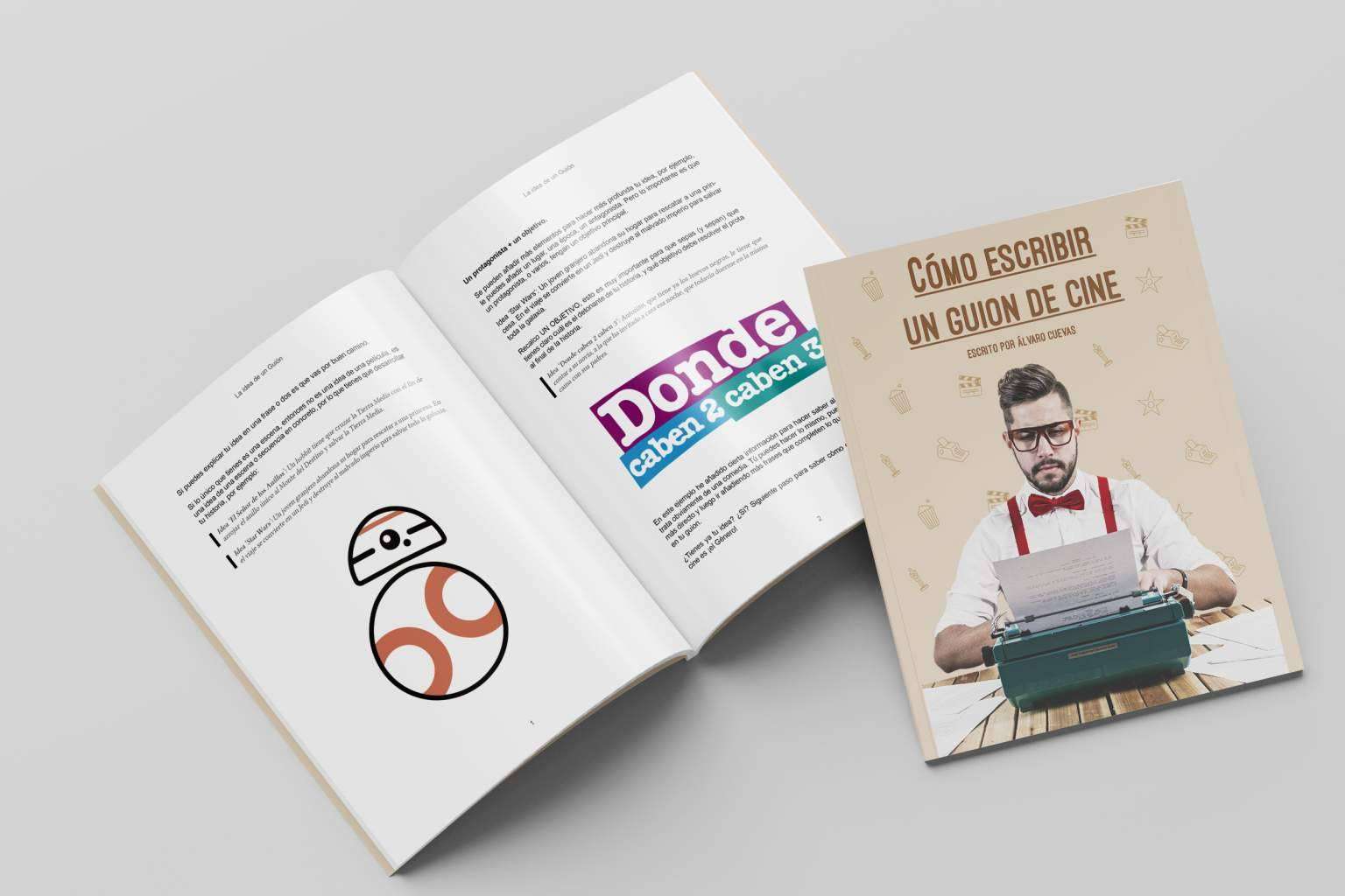 El último libro de Álvaro Cuevas enseña 'Cómo escribir un guion de cine'