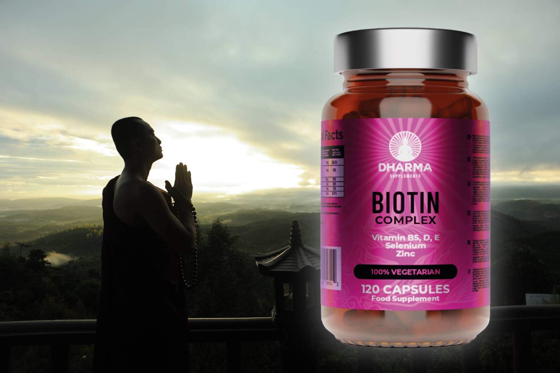 Las propiedades de la biotina que ofrece Dharma Supplements