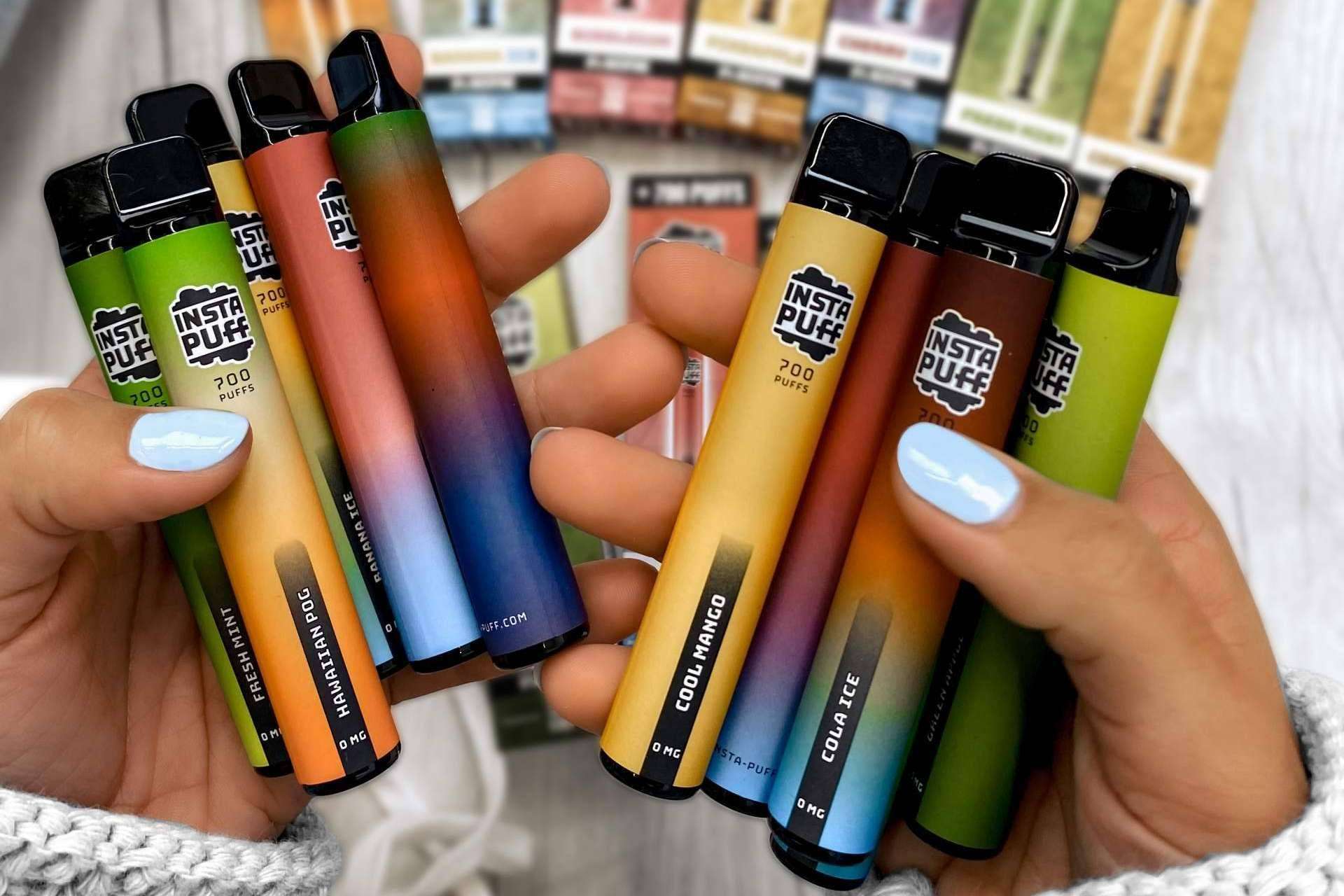 Insta Puff ofrece pods desechables sin nicotina