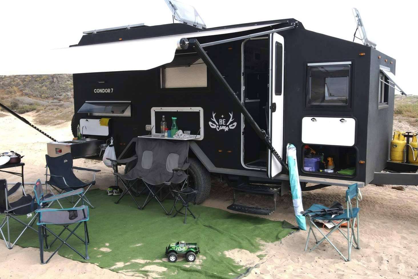 Venta de casa rodante en Chile ideal para viajes en familia y amigos, de la mano de Be Camp