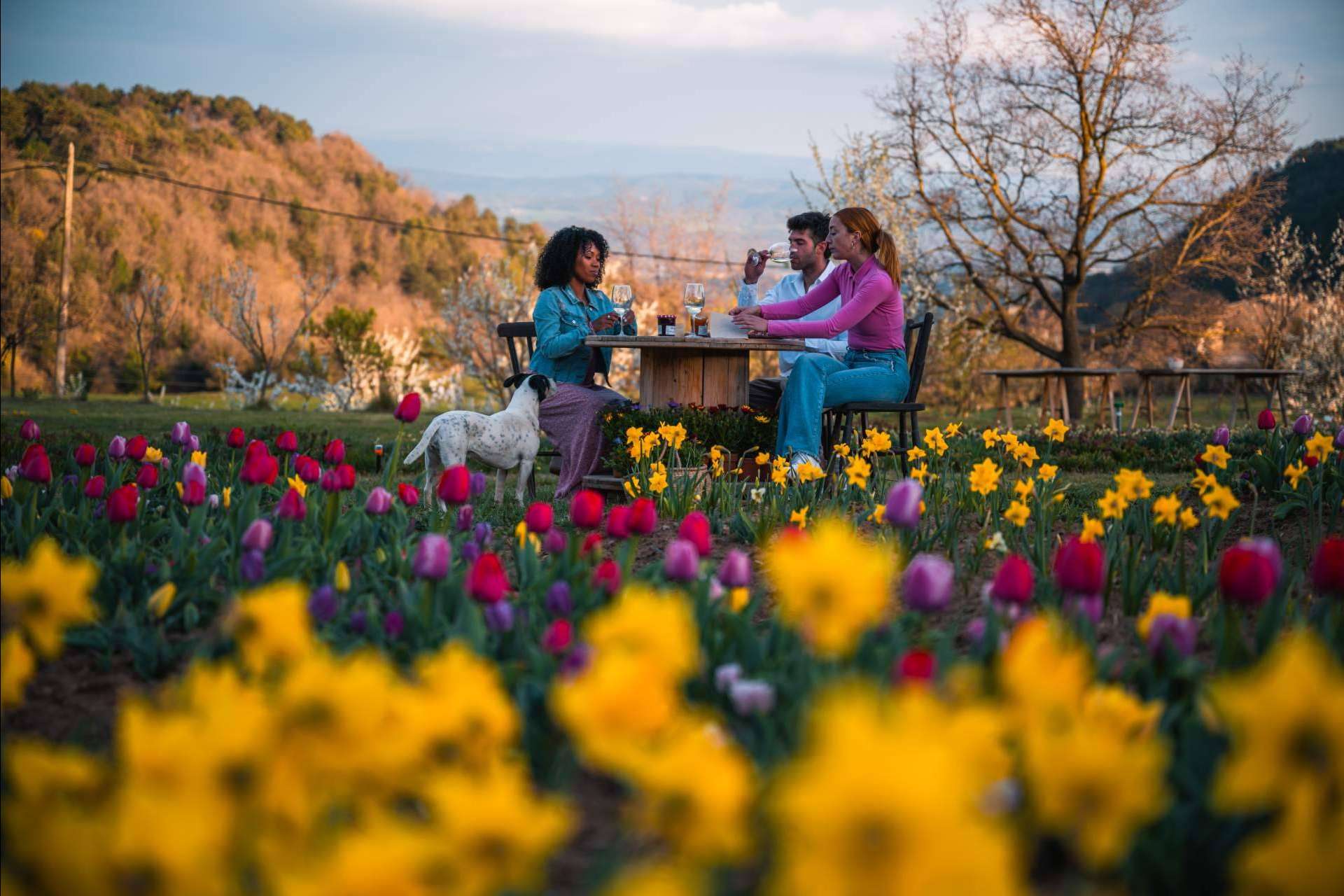 Niudàlia, captura de momentos especiales en su paraíso floral