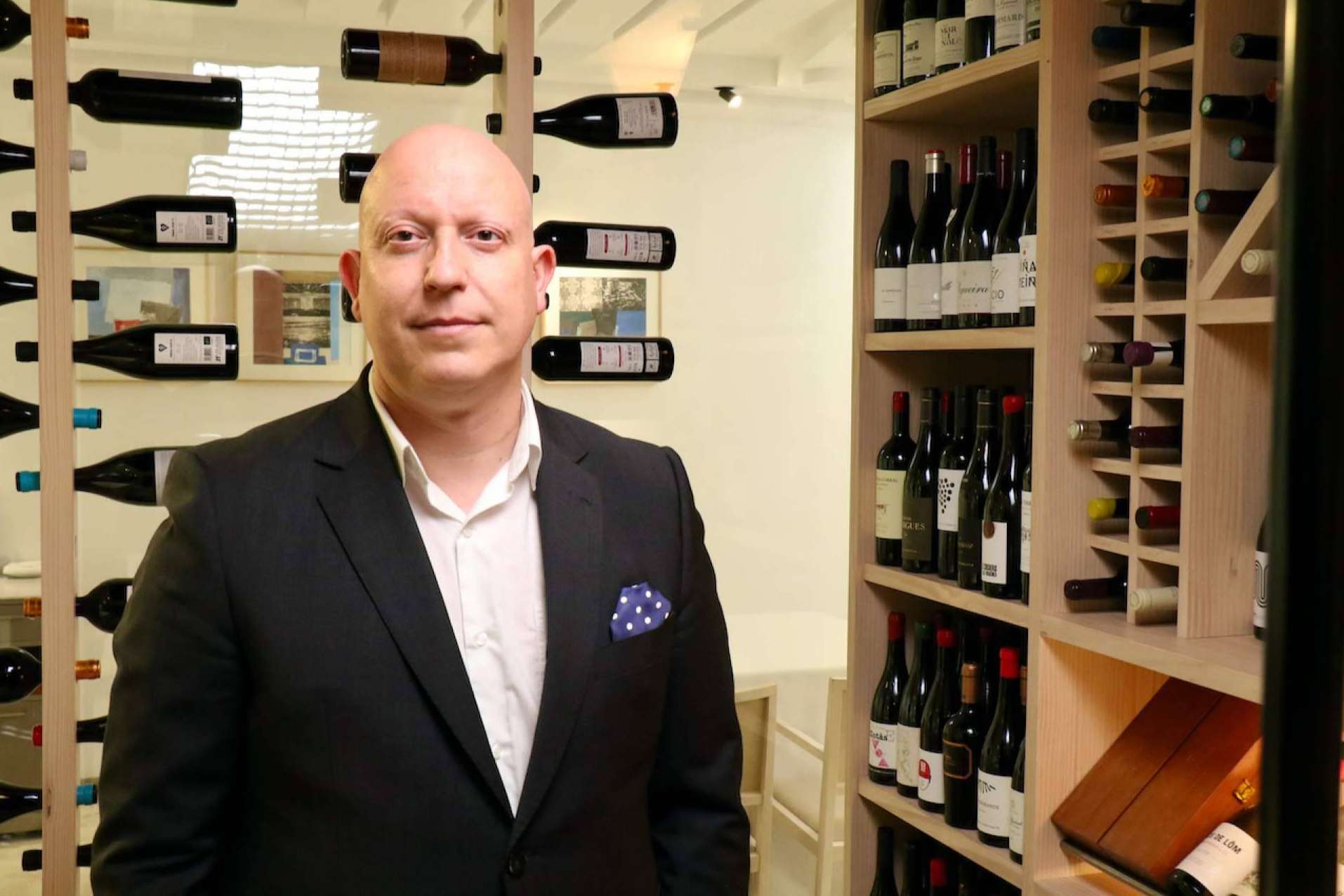 Juanjo Soria, del restaurante Lienzo, en la lista de los 100 Top Sommeliers 2024