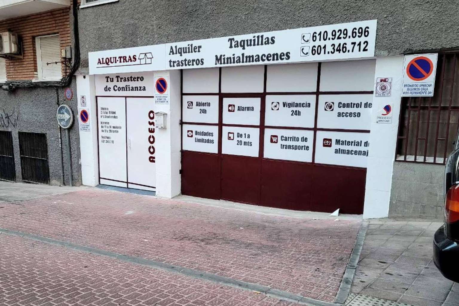 Flexibilidad y seguridad en alquiler de trasteros en Alcobendas, Alquitras