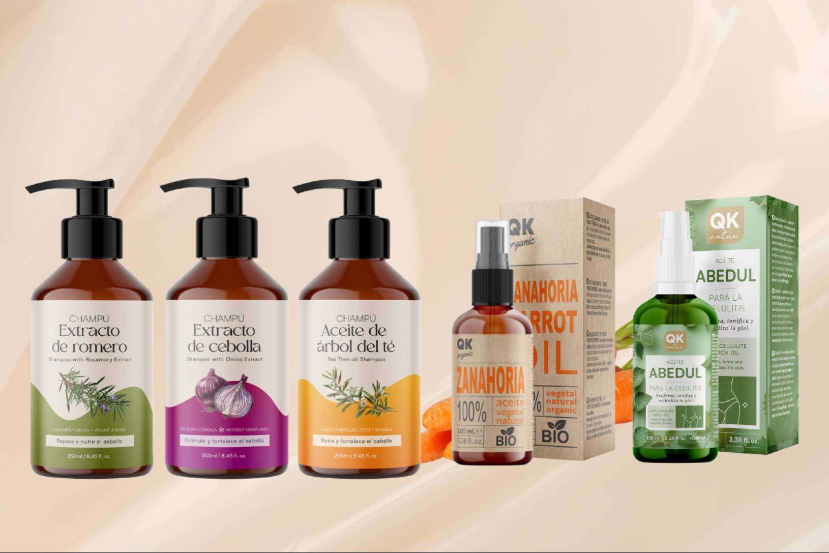 Aceites y champús veganos; así impulsa QKnatur una cosmética respetuosa y efectiva