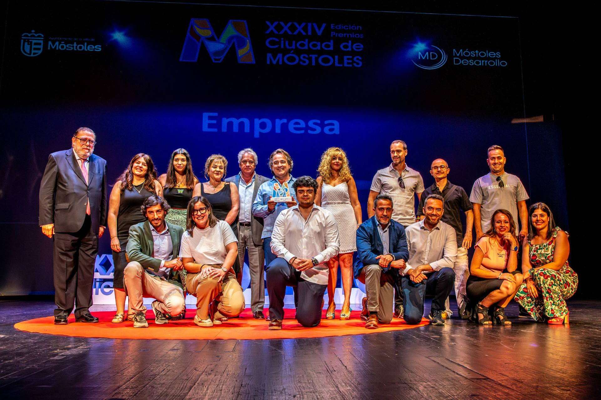 Master Battery, galardonada con el Premio Ciudad de Móstoles 2025 en la categoría de Empresa