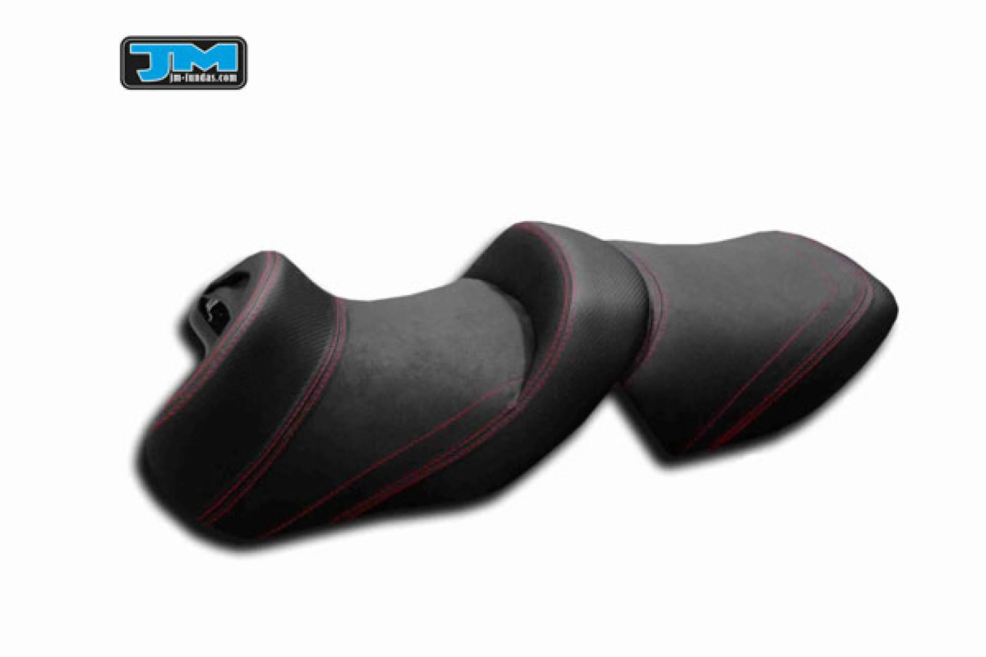 Tapizados, espumados y diseño online; así se personaliza una funda de asiento para moto con JM Fundas