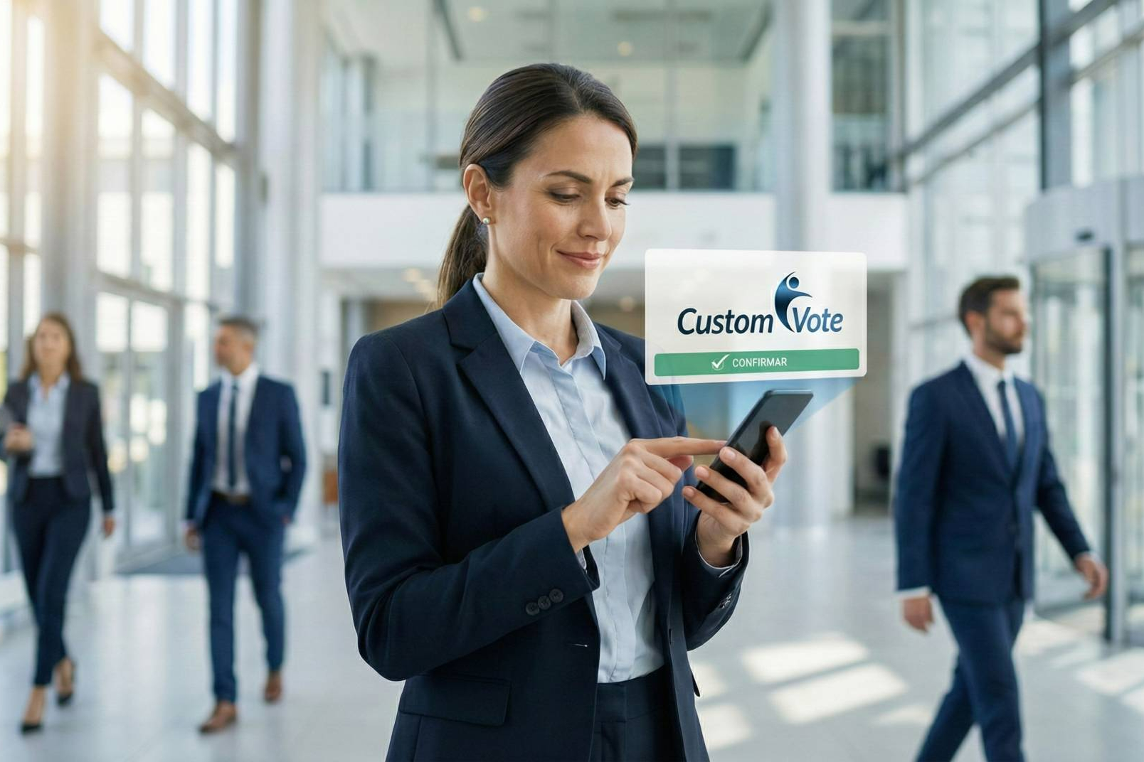 Votación electrónica segura; Custom Vote presenta una solución auditable para entornos corporativos y asociativos