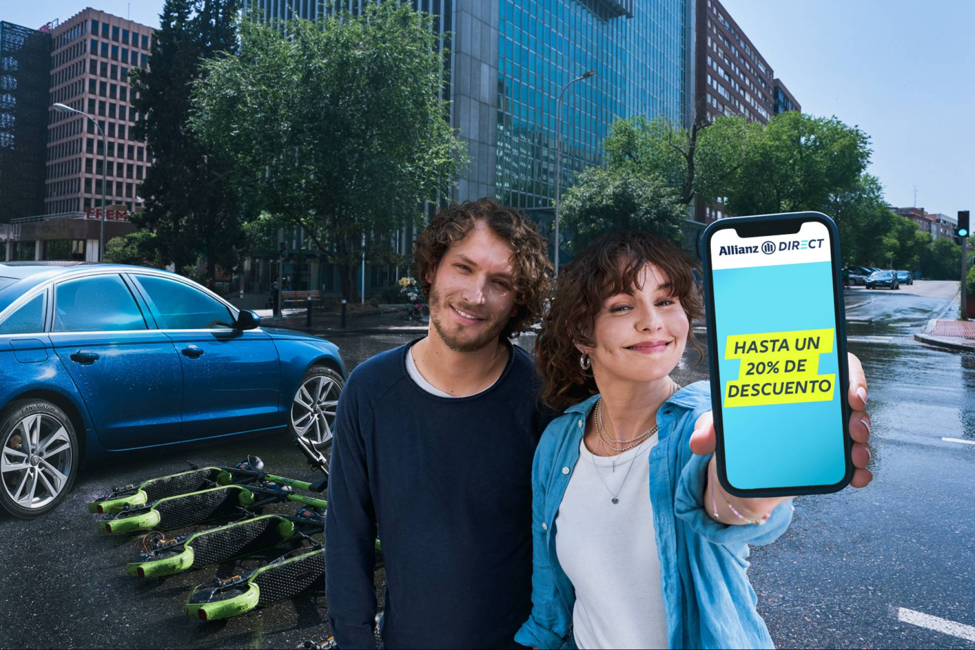 Allianz Direct; hasta un 20 por ciento de descuento en seguros de coche online en España
