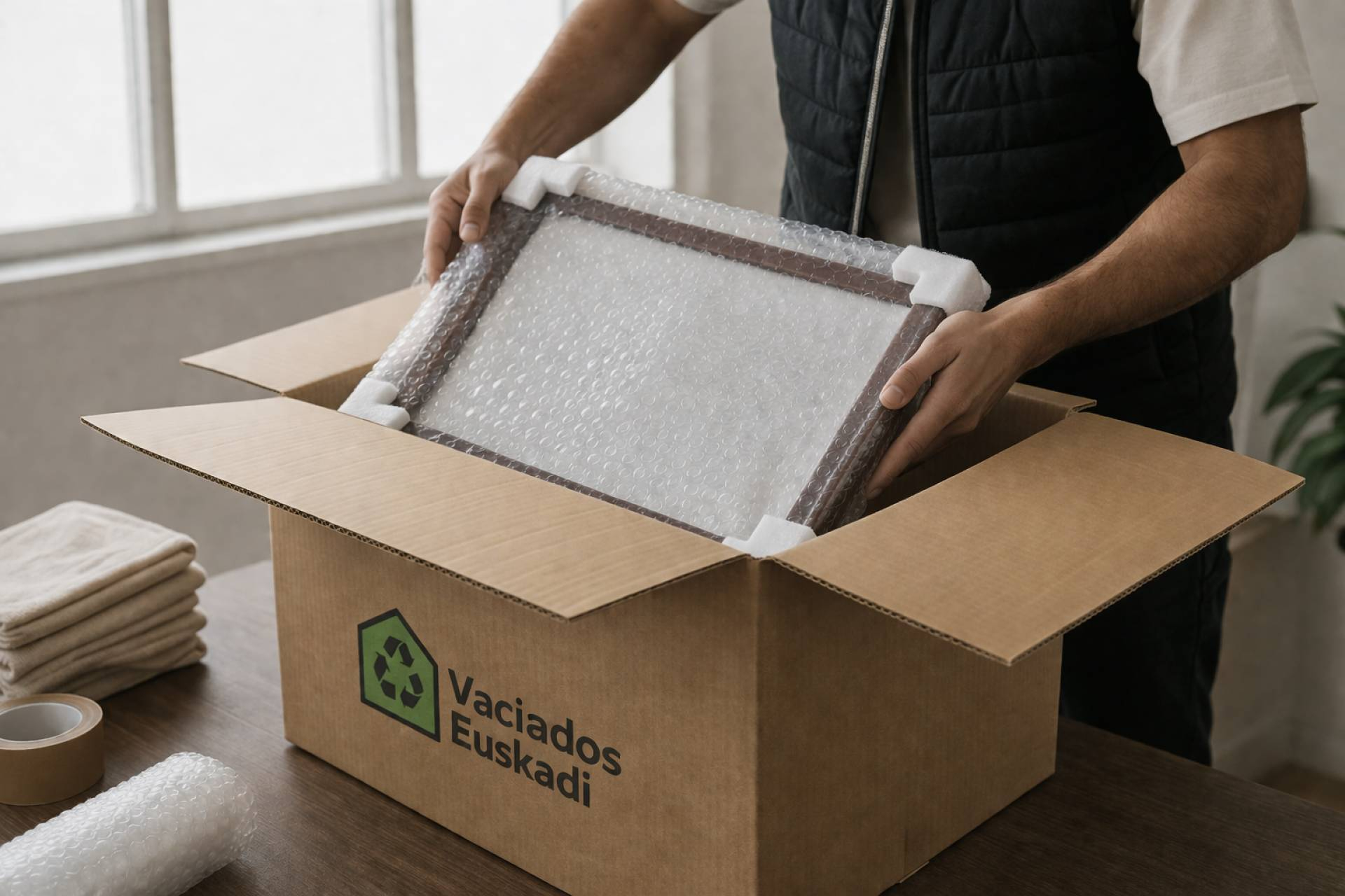 Vaciados Euskadi impulsa su servicio de vaciado de viviendas, guardamuebles y retirada de enseres en Donostia