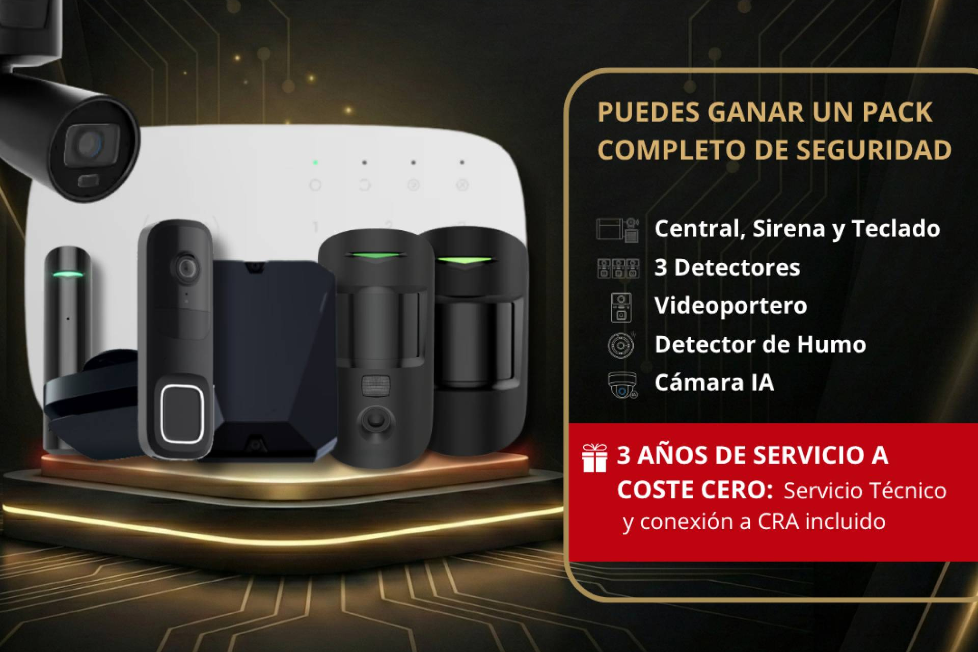 Grupo Segurymat celebra su 15º Aniversario con el sorteo de un pack completo de seguridad en Extremadura